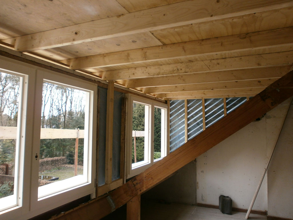Aanbouw en dakkapel