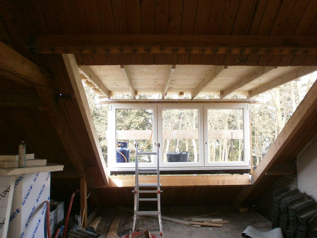 Aanbouw en dakkapel